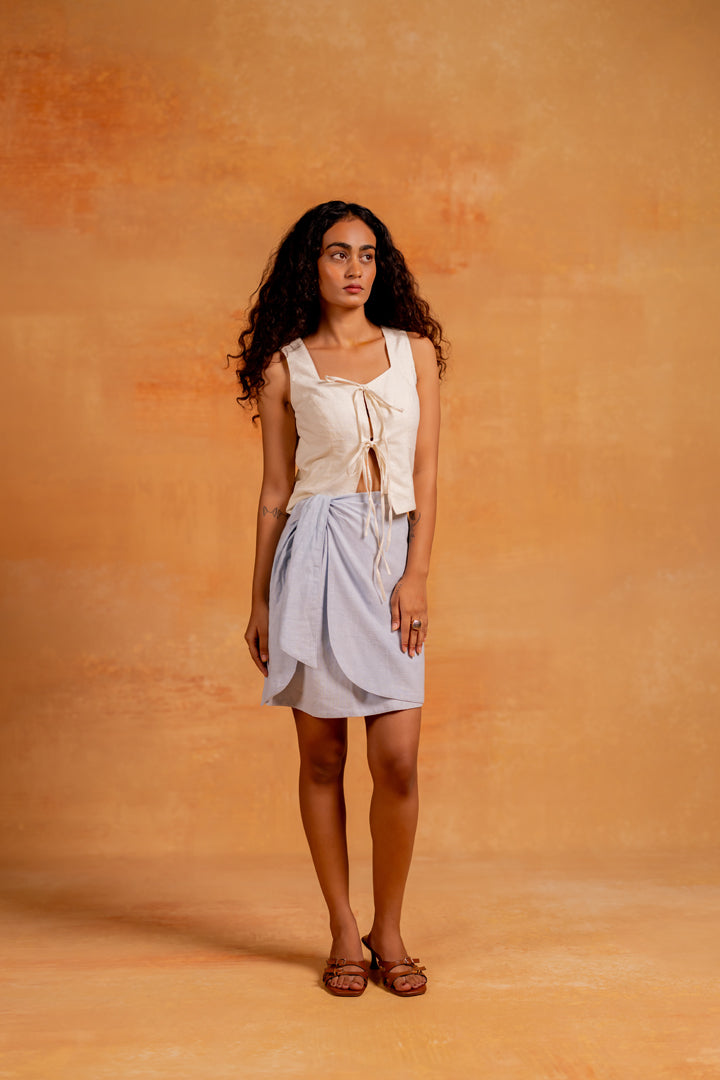 kim tie skirt