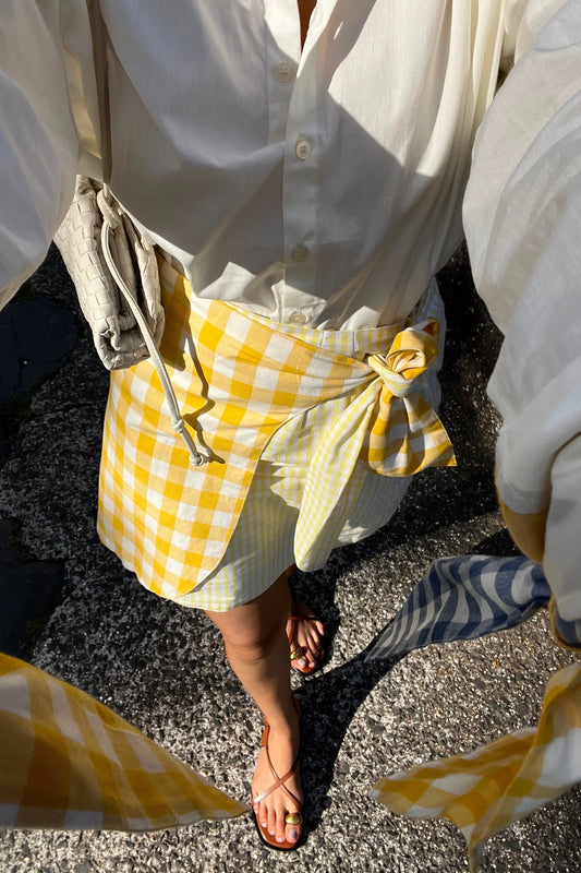 kim skirt - yellow day