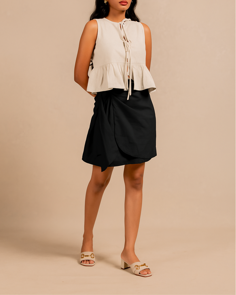 kim tie skirt