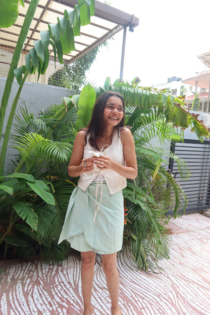 kim tie skirt