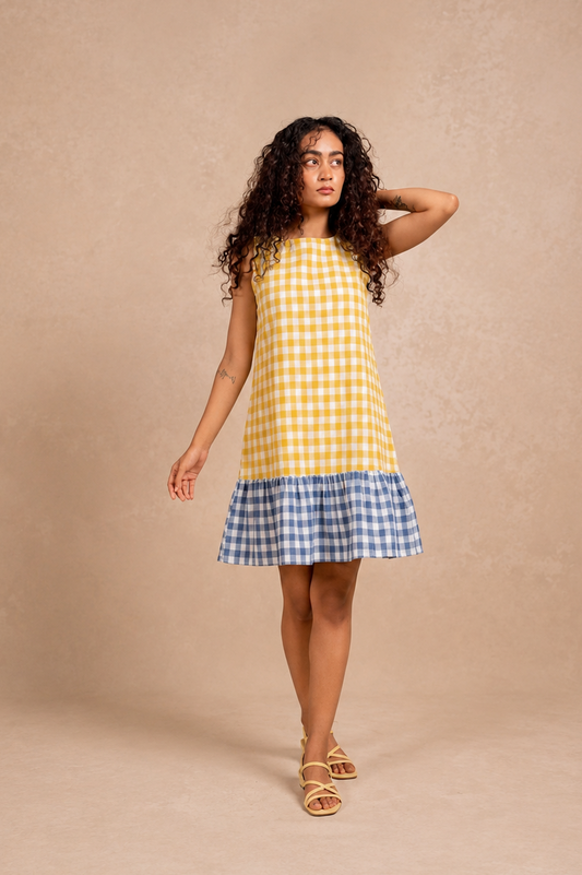 selena dress - gingham edit