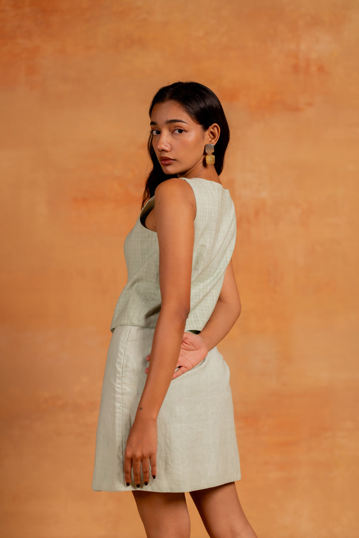 kim tie skirt