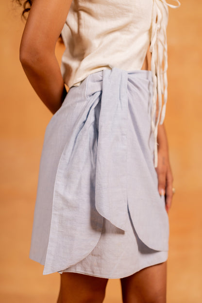 kim tie skirt